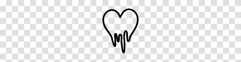 Melting Heart Icons Noun Project, Gray, World Of Warcraft Transparent Png