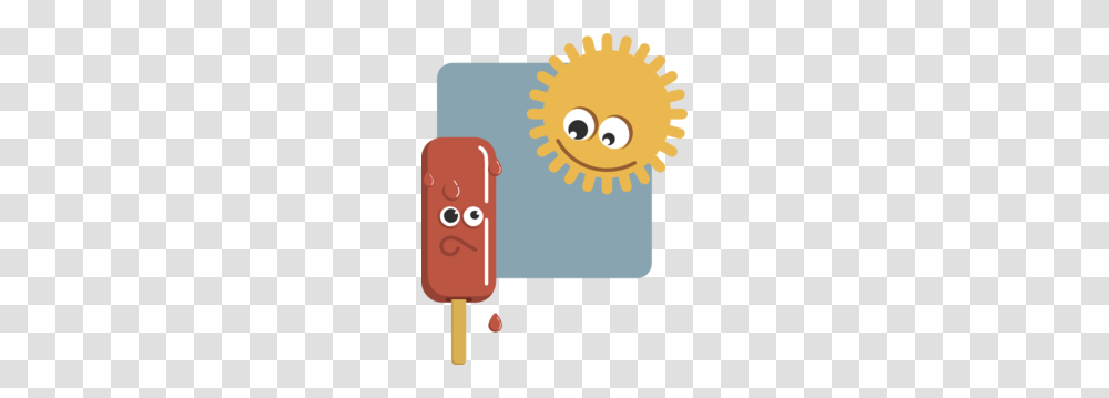 Melting Sun Clipart Free Clipart, Ice Pop, Sweets, Food, Confectionery Transparent Png