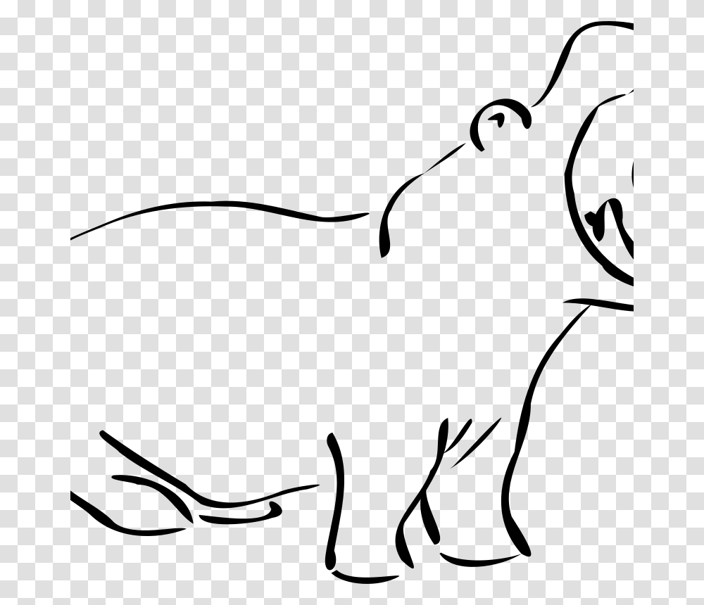 Melwe Hippo, Animals, Gray, World Of Warcraft Transparent Png