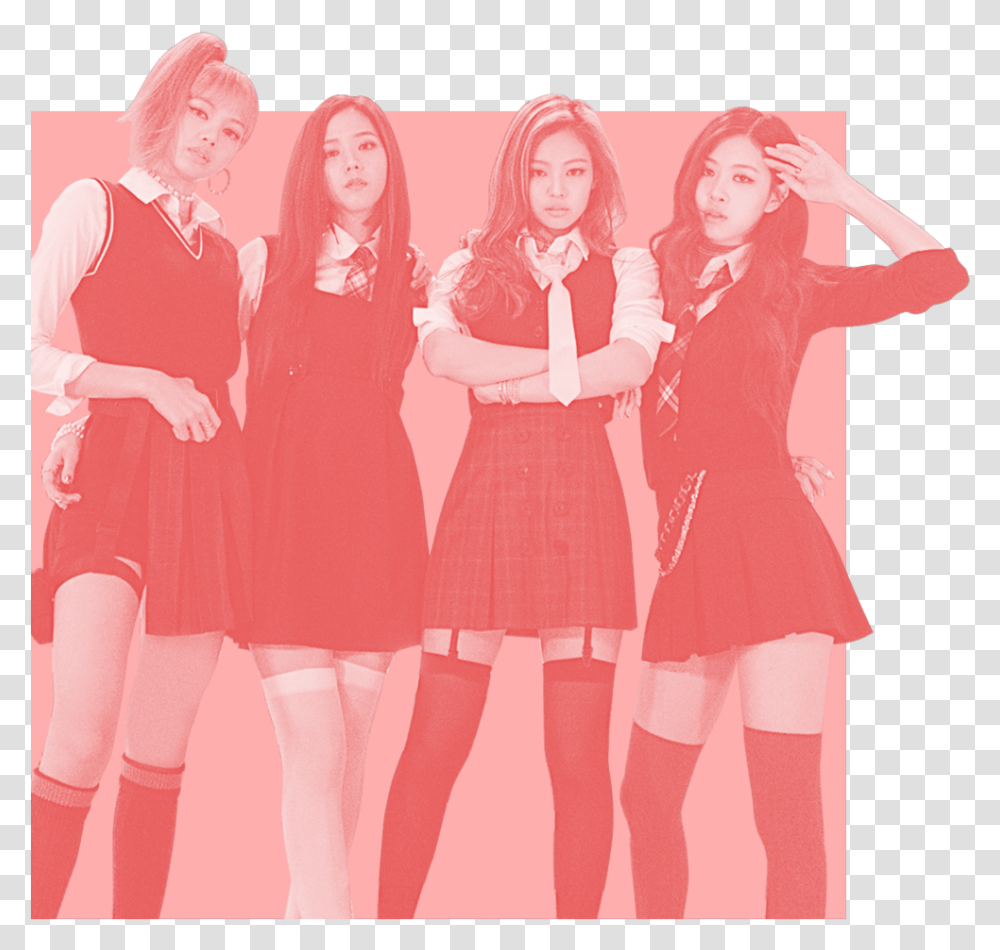 Member Blackpink As If It's Your Last, Person, Female, Dress Transparent Png
