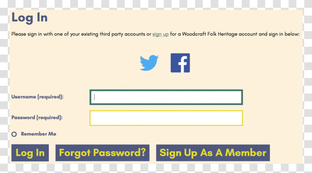 Member Login Button, Page, Number Transparent Png