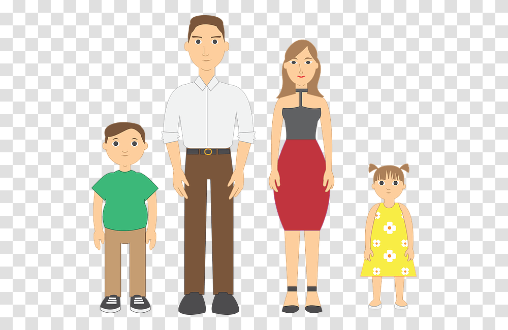 Members Of The Nuclear Family, People, Person, Human, Standing Transparent Png