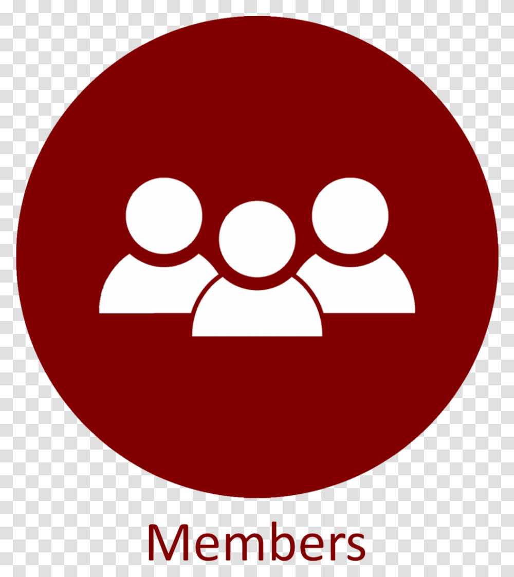 Members Text Flat People Icon, Hand, Pac Man, Fist Transparent Png