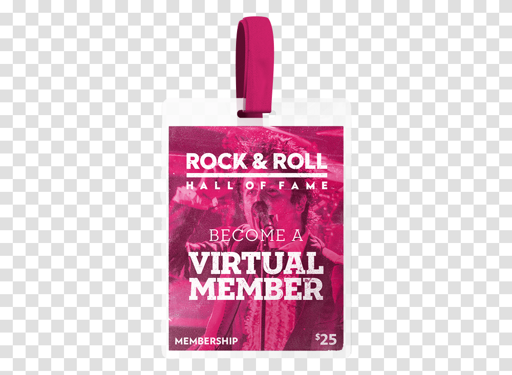 Membership Rock & Roll Hall Of Fame Girly, Flyer, Poster, Paper, Advertisement Transparent Png