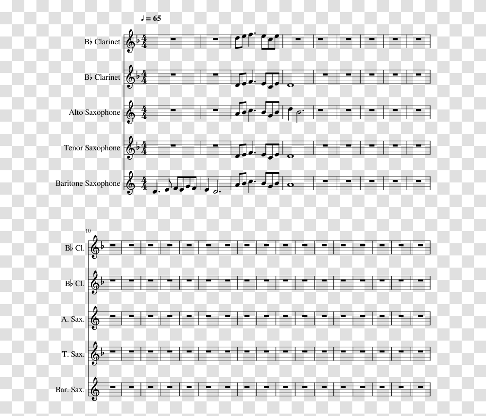 Meme Alto Sax Sheet Music, Gray, World Of Warcraft Transparent Png