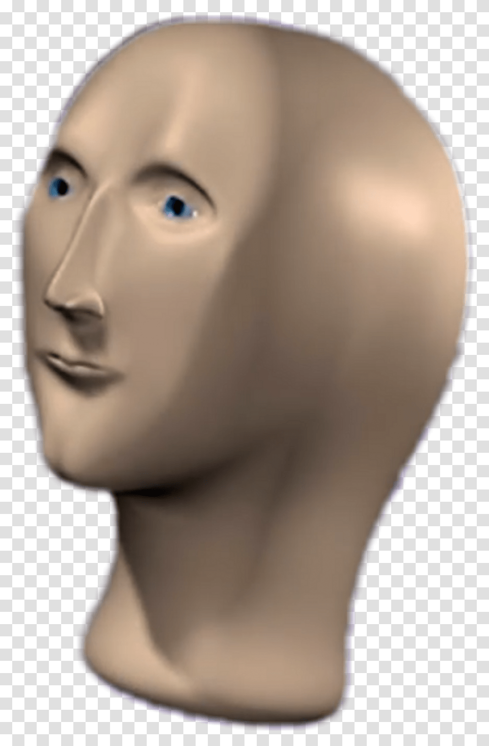 Meme Man Background, Head, Mannequin, Person, Human Transparent Png