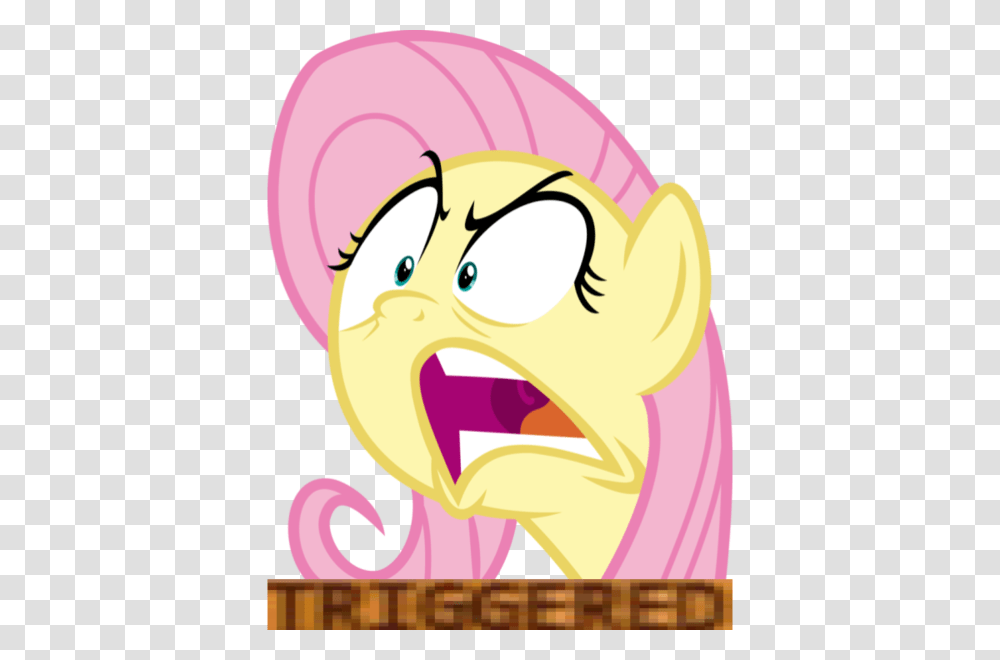 Meme Safe Simple Background My Little Pony Fluttershy Angry, Leisure Activities, Mouth, Lip, Graphics Transparent Png