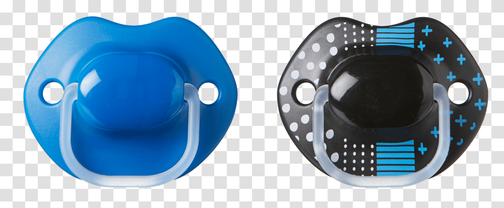 Meme Soother 6 18m Blue And Black Tommee Street Smart Soothers Tommee Tippee, Helmet, Apparel, Wheel Transparent Png