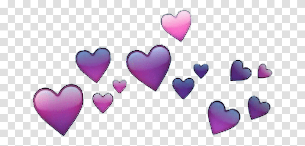 Meme Stickers Emoji Aesthetic Hearts Background, Cushion, Purple, Light, Pillow Transparent Png
