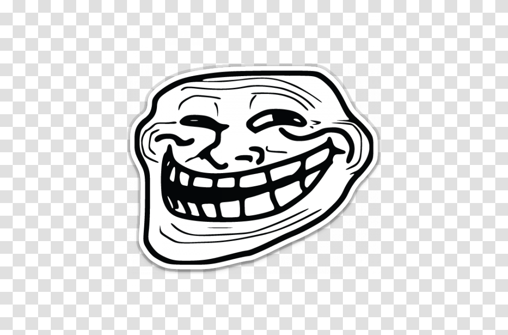 Meme Troll Image, Label, Stencil, Doodle Transparent Png