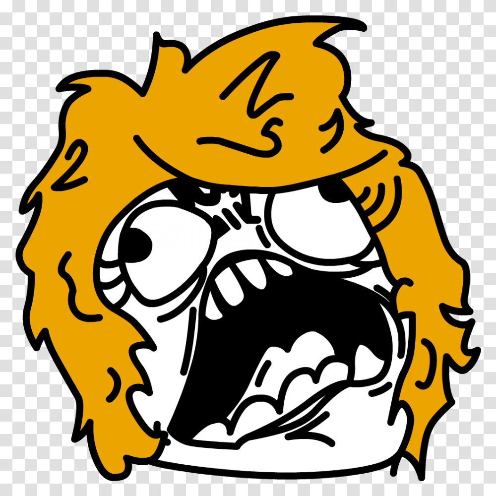 Memes Faces Angry Face Meme, Text, Stencil, Graphics, Art Transparent Png