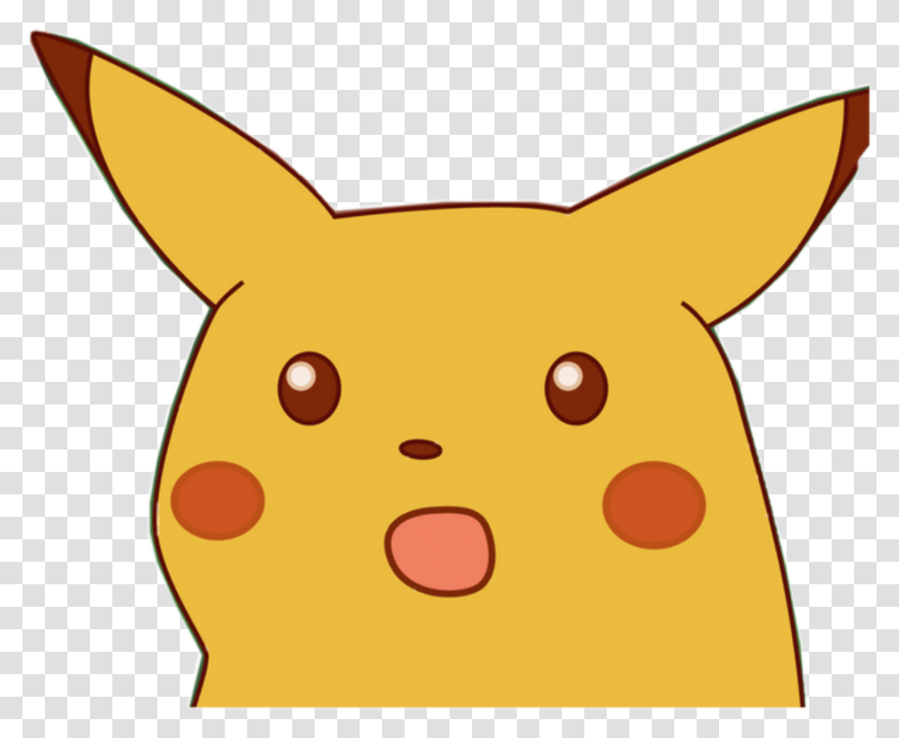 Memes Para Stickers Download Surprised Pikachu Face, Sweets, Food, Axe, Tool Transparent Png