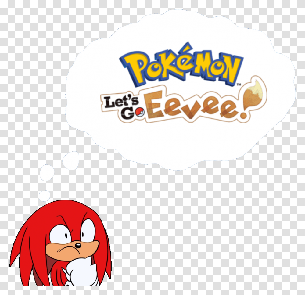 Memes Thanks To Sonic Mania Adventures Pokemon Go Eevee Logo, Label, Text, Graphics, Art Transparent Png