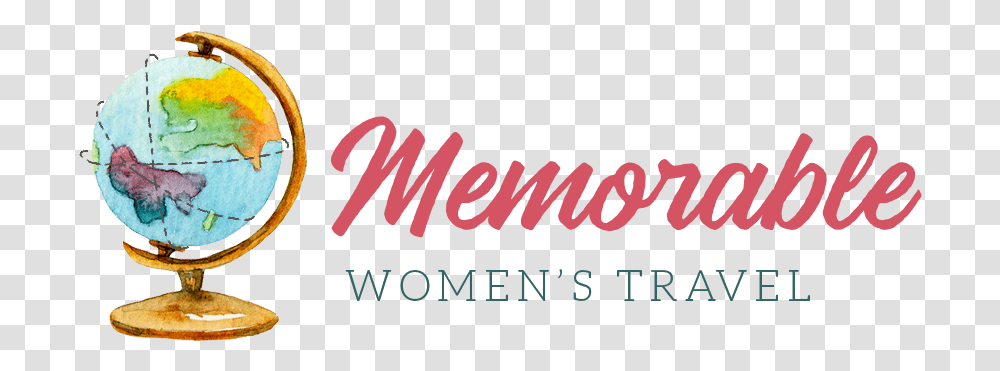 Memorable Women's Travel Globe, Alphabet, Word Transparent Png
