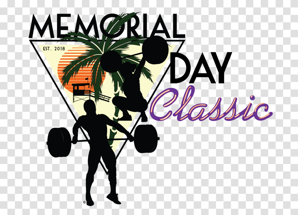 Memorial Day Classic Florida Weightlifting Federation Usa, Person, Poster, Advertisement Transparent Png