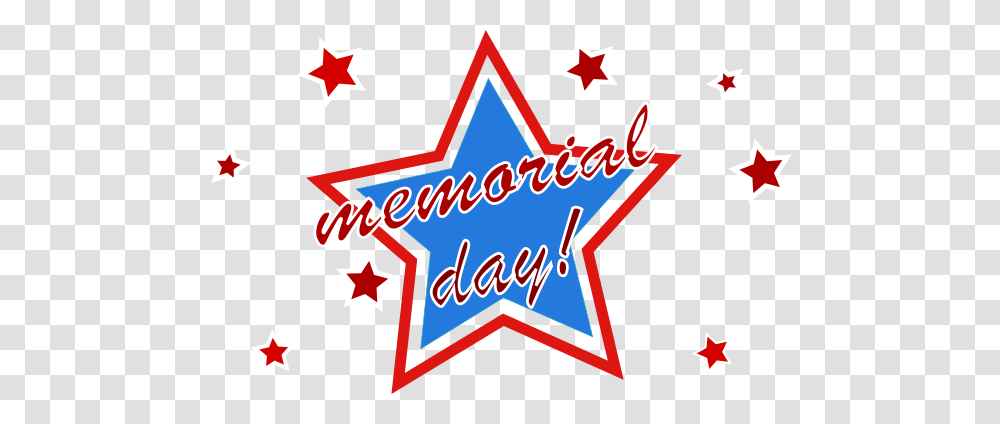 Memorial Day Clip Art, Star Symbol, Flag Transparent Png