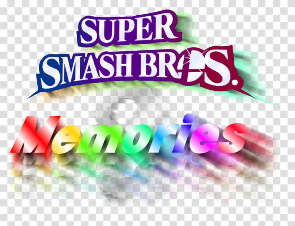 Memories Logo Smash Bros Ultimate Logo, Purple Transparent Png