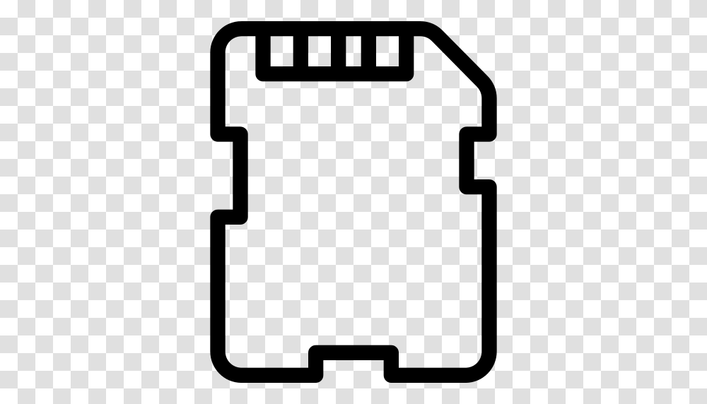 Memory Card Sd Card Icon, Gray, World Of Warcraft Transparent Png