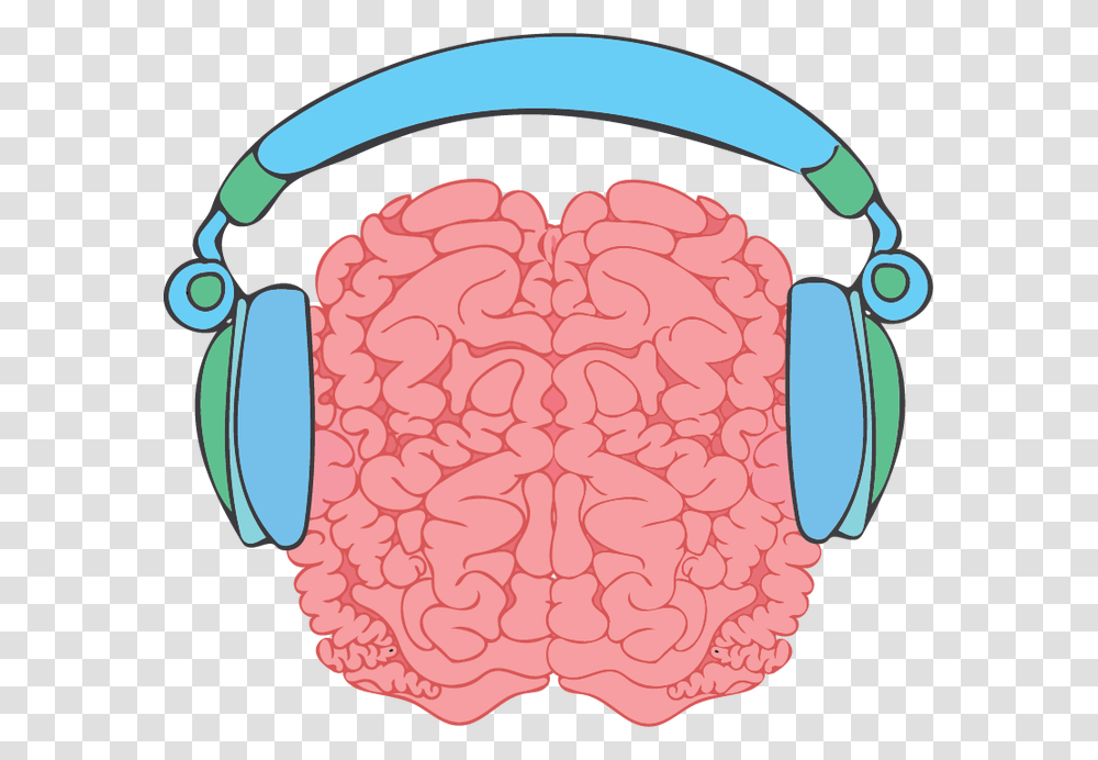 Memory Clipart Musical Brain Illustration, Electronics, Headphones, Headset, Heart Transparent Png
