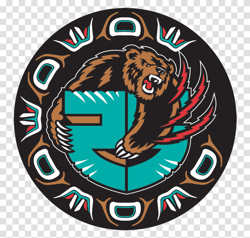 Memphis Grizzlies 25th Anniversary, Logo, Trademark, Emblem Transparent Png