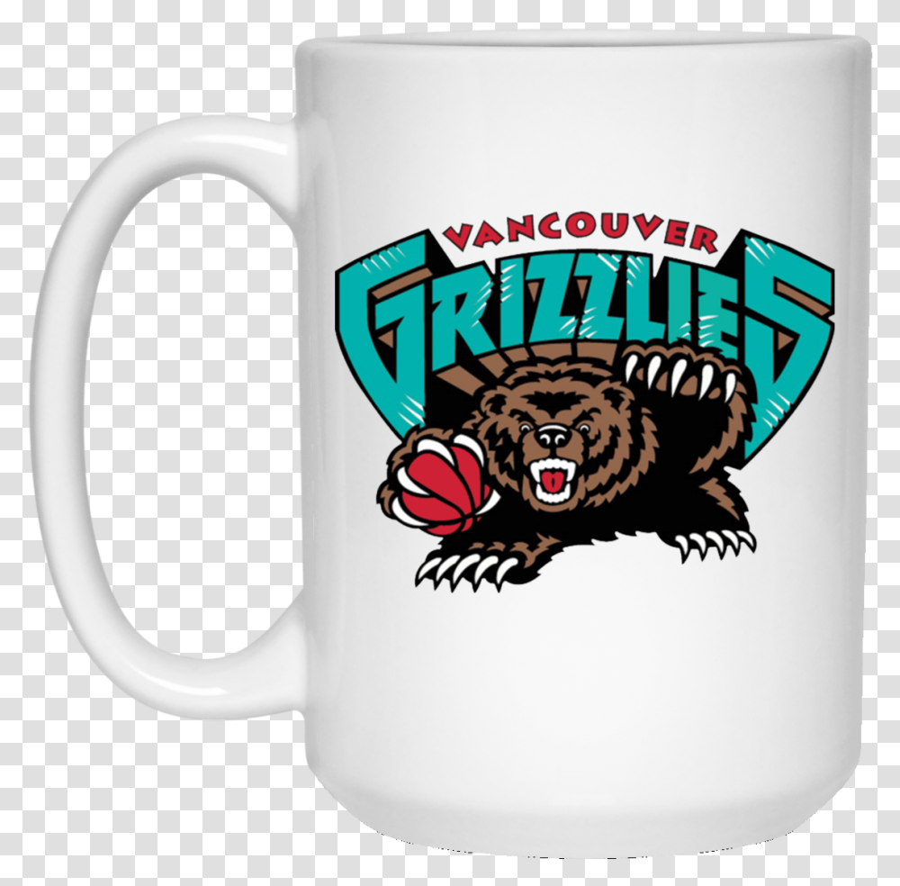 Memphis Grizzlies Logo 2002, Coffee Cup, Stein, Jug, Soil Transparent Png