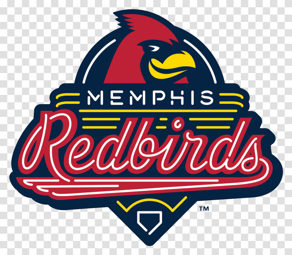 Memphis Redbirds Logo And Symbol Memphis Redbirds, Urban, Light, Metropolis, City Transparent Png