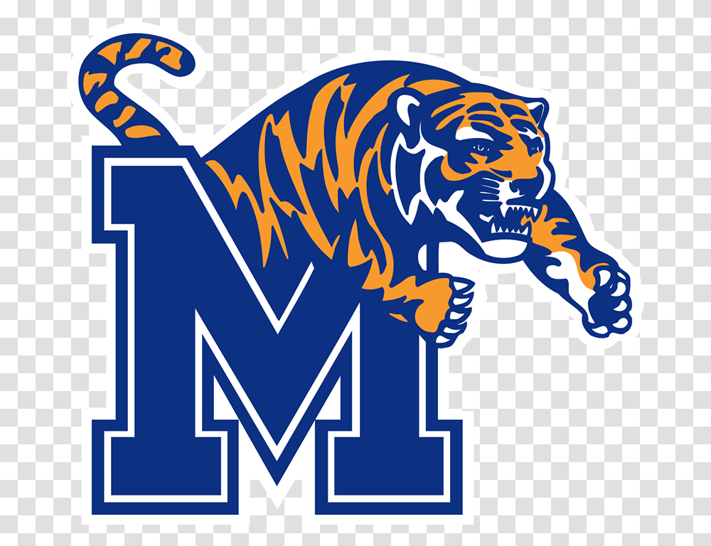 Memphis Tigers Logo, Wildlife, Animal, Mammal Transparent Png