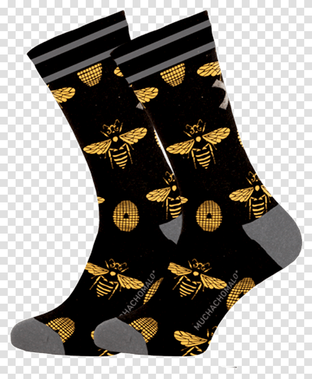 Men 1 Pack Socks Beehive Pinata Sock, Apparel, Footwear, Shoe Transparent Png