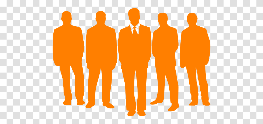 Men Clipart Orange, Person, People, Standing, Hand Transparent Png