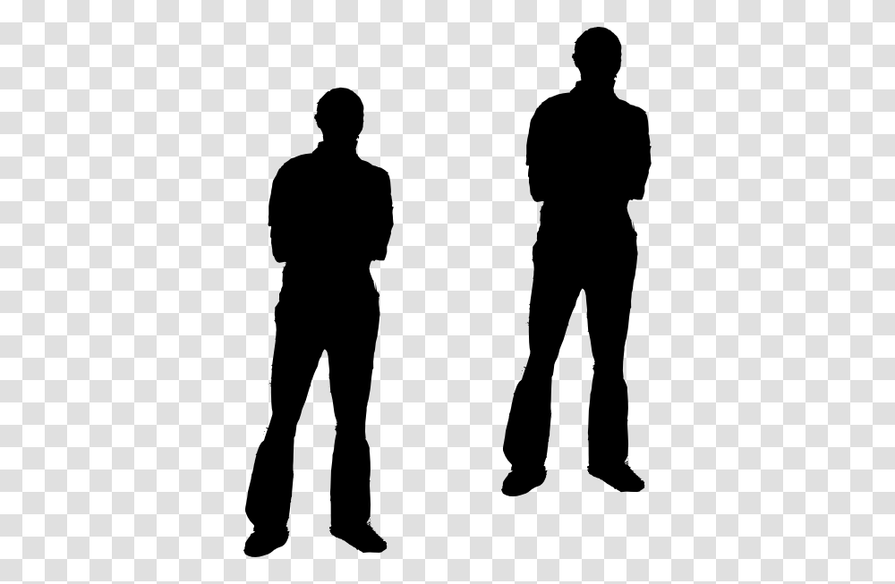 Men Clipart, Silhouette, Person, Human, Standing Transparent Png