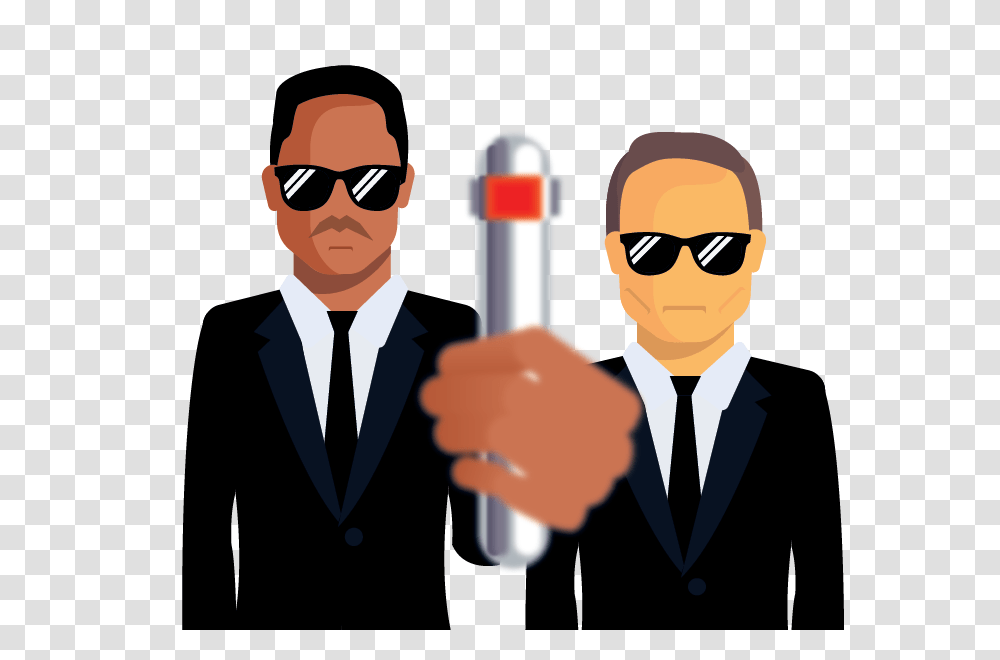 Men In Black, Character, Sunglasses, Person, Tie Transparent Png