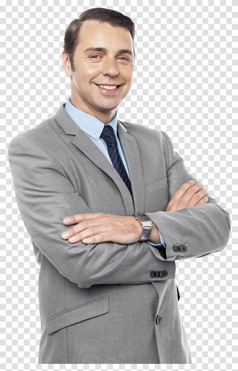 Men In Suit Real Estate Agent Transparent Png