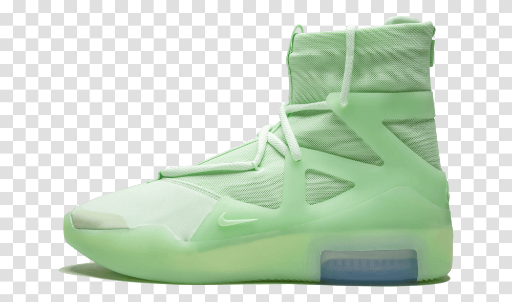 Men Nike Air Fear Of God 1 Frosted Spruce, Apparel, Shoe, Footwear Transparent Png