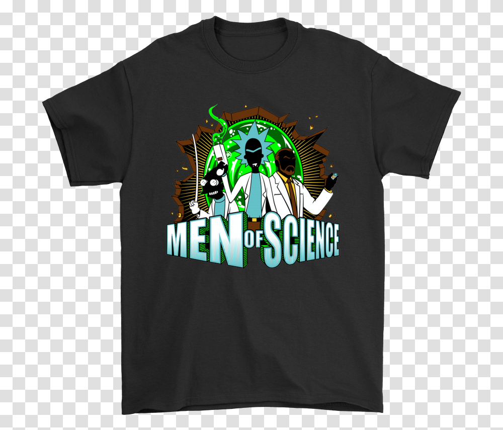 Men Of Science Farnsworth Rick Krieger Mashup Shirts Glastonbury 2016 T Shirt, Apparel, T-Shirt Transparent Png
