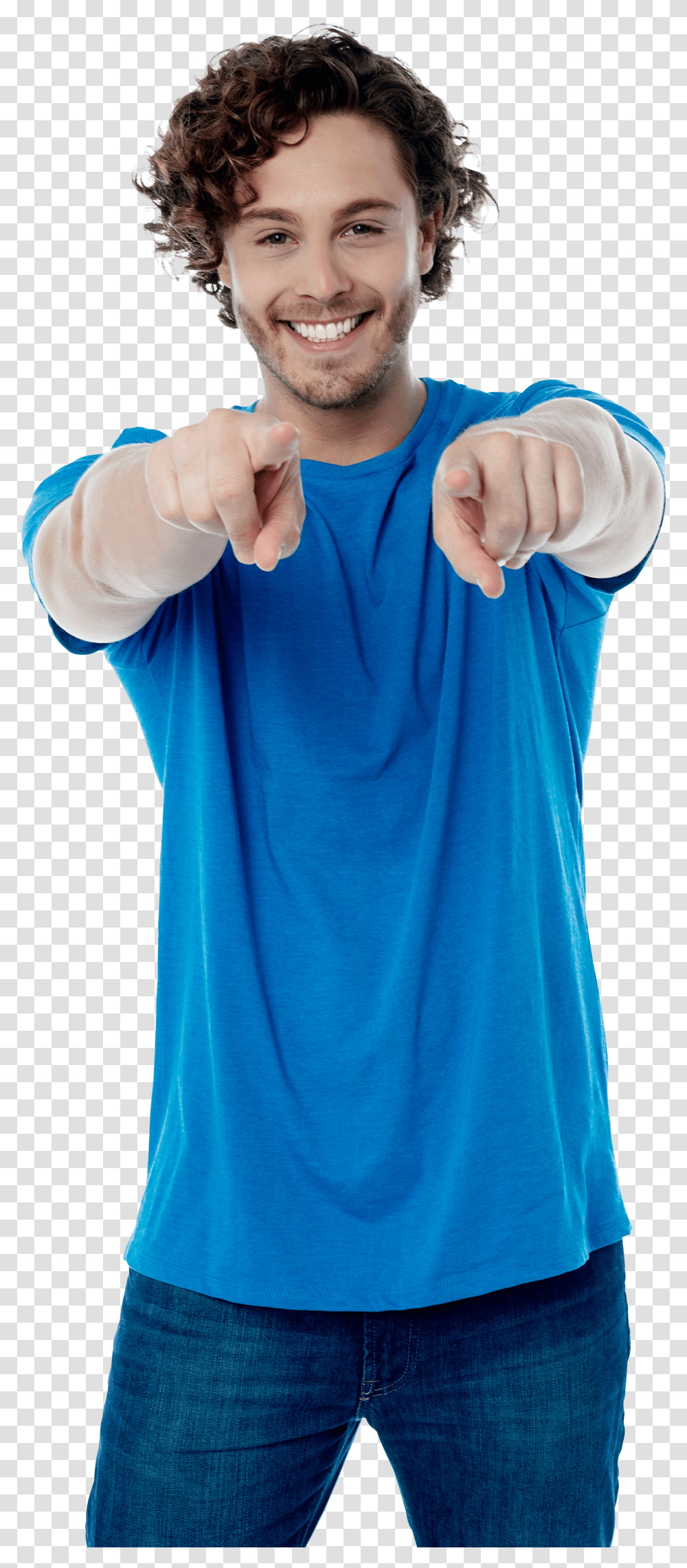 Men Pointing Front Free Commercial Use Front People Transparent Png