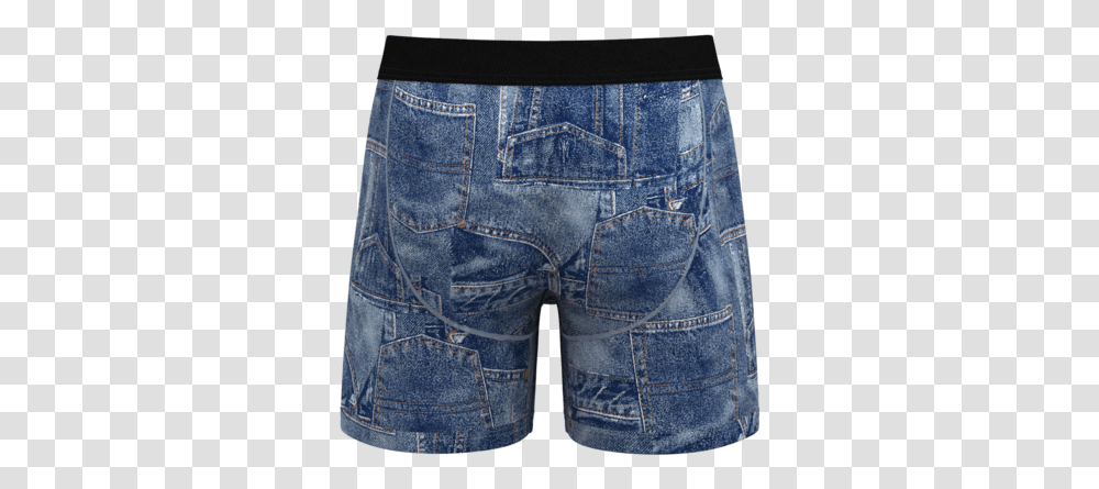Men's Boxer Brief Denim JeansItemprop Image Tintcolor Pocket, Shorts, Apparel, Pants Transparent Png