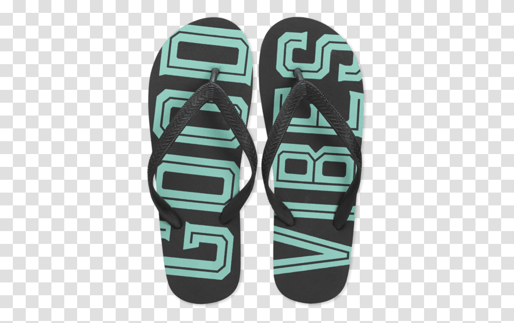 Men's Good Vibes Flip Flops Flip Flops, Apparel, Footwear Transparent Png