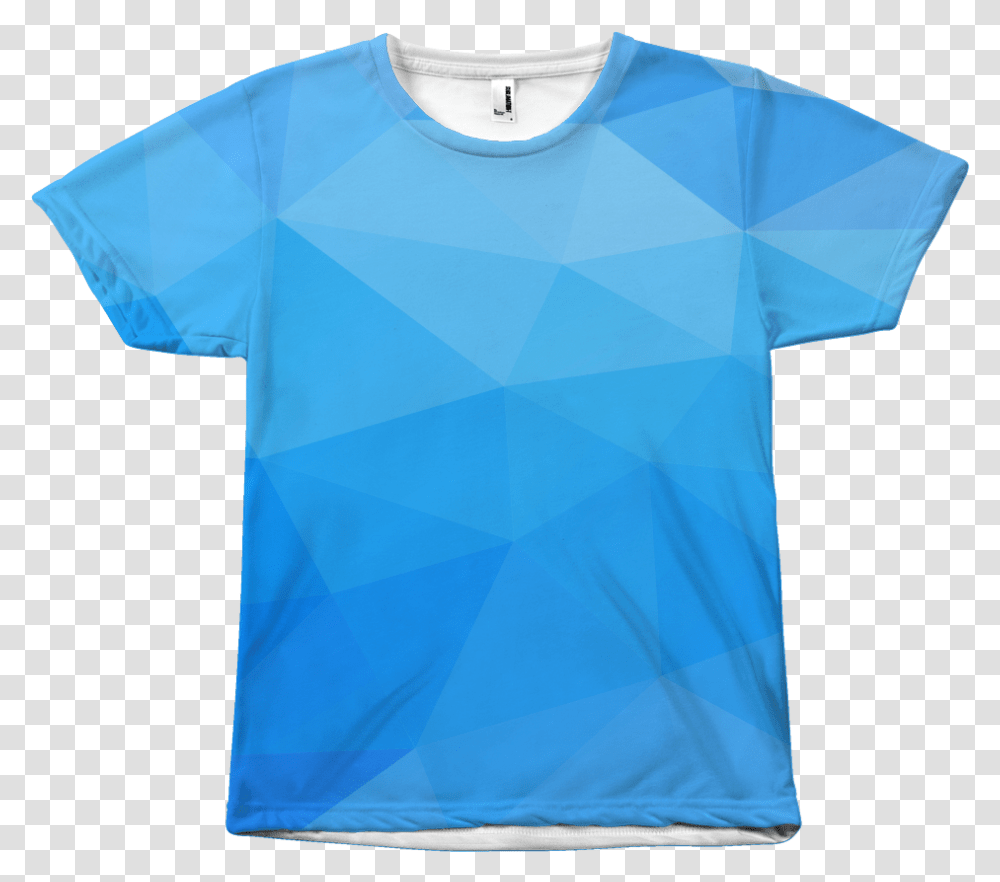 Men's Low Poly T Shirt Active Shirt, Apparel, T-Shirt, Tent Transparent Png