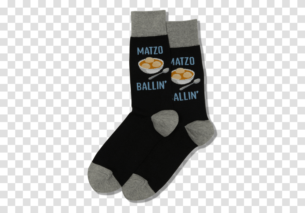 Men's Matzo Ballin Sock, Apparel, Stocking, Christmas Stocking Transparent Png