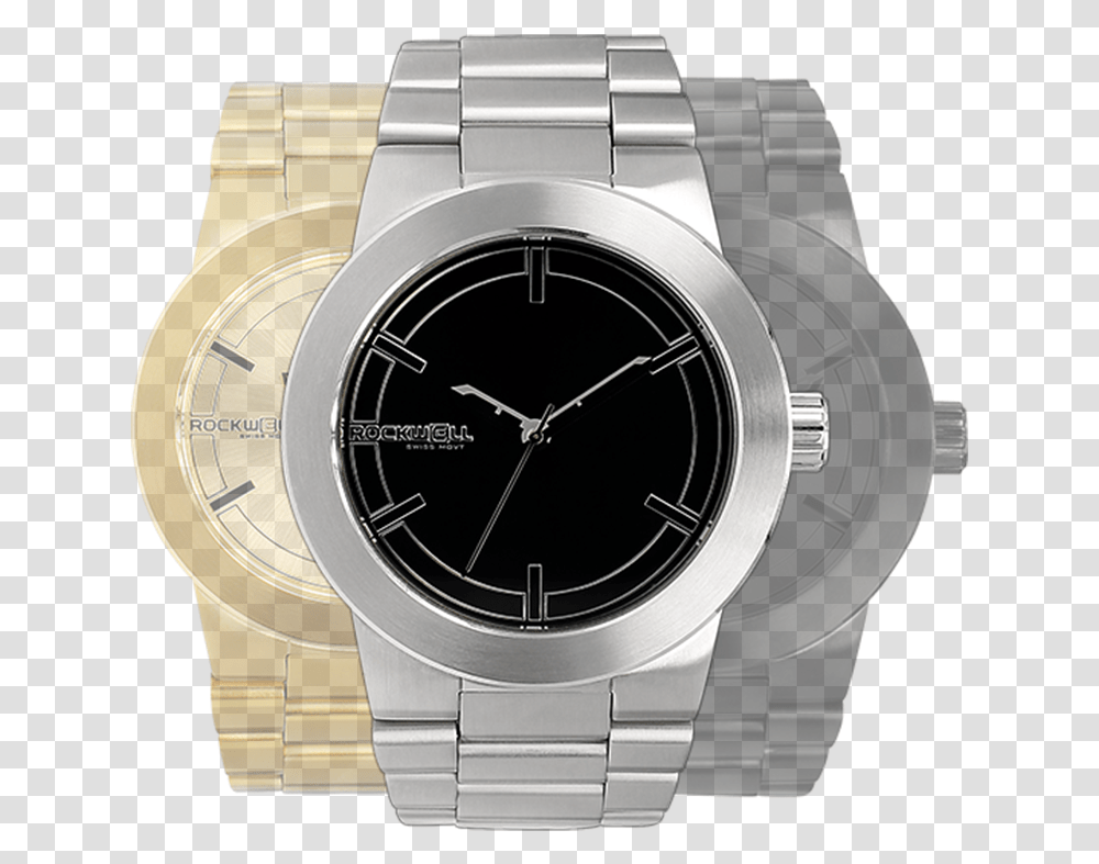 Men's Rockwell Time Analog Watch, Wristwatch, Clock Tower, Architecture, Building Transparent Png