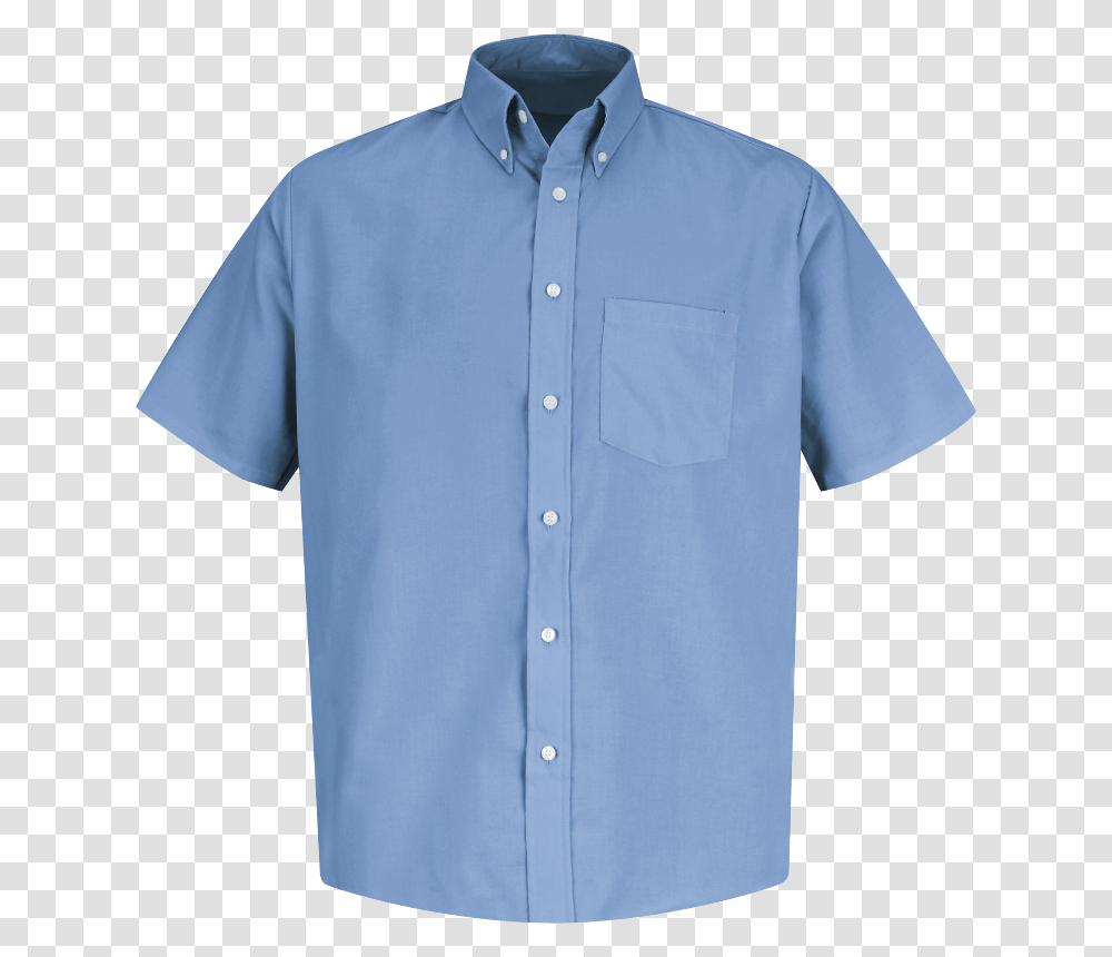 Men's Short Sleeve Easy Caredress Shirt Light Blue Short Sleeve Shirt Mens, Apparel, Long Sleeve, Person Transparent Png