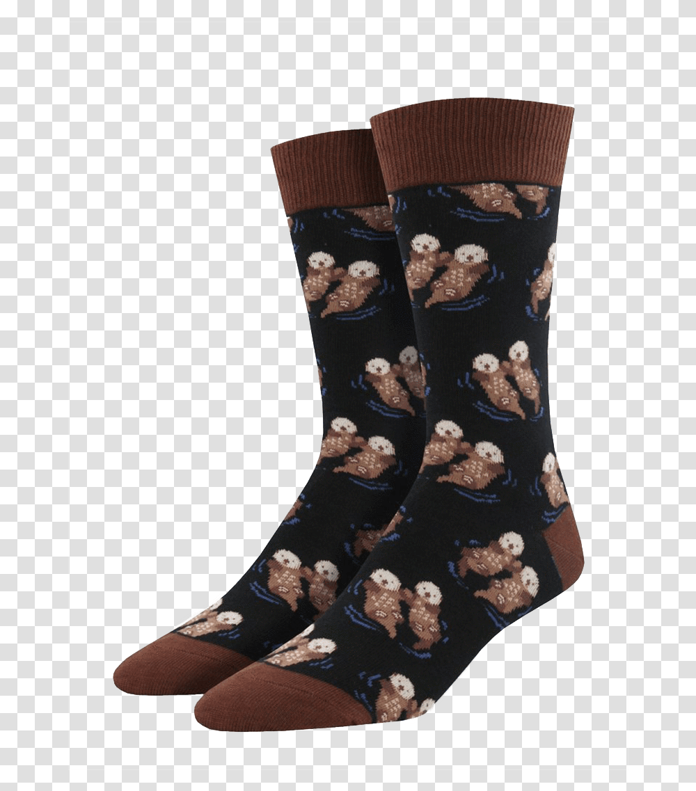 Men's Significant Otter Socks Cute Otter Socks, Apparel, Footwear, Boot Transparent Png