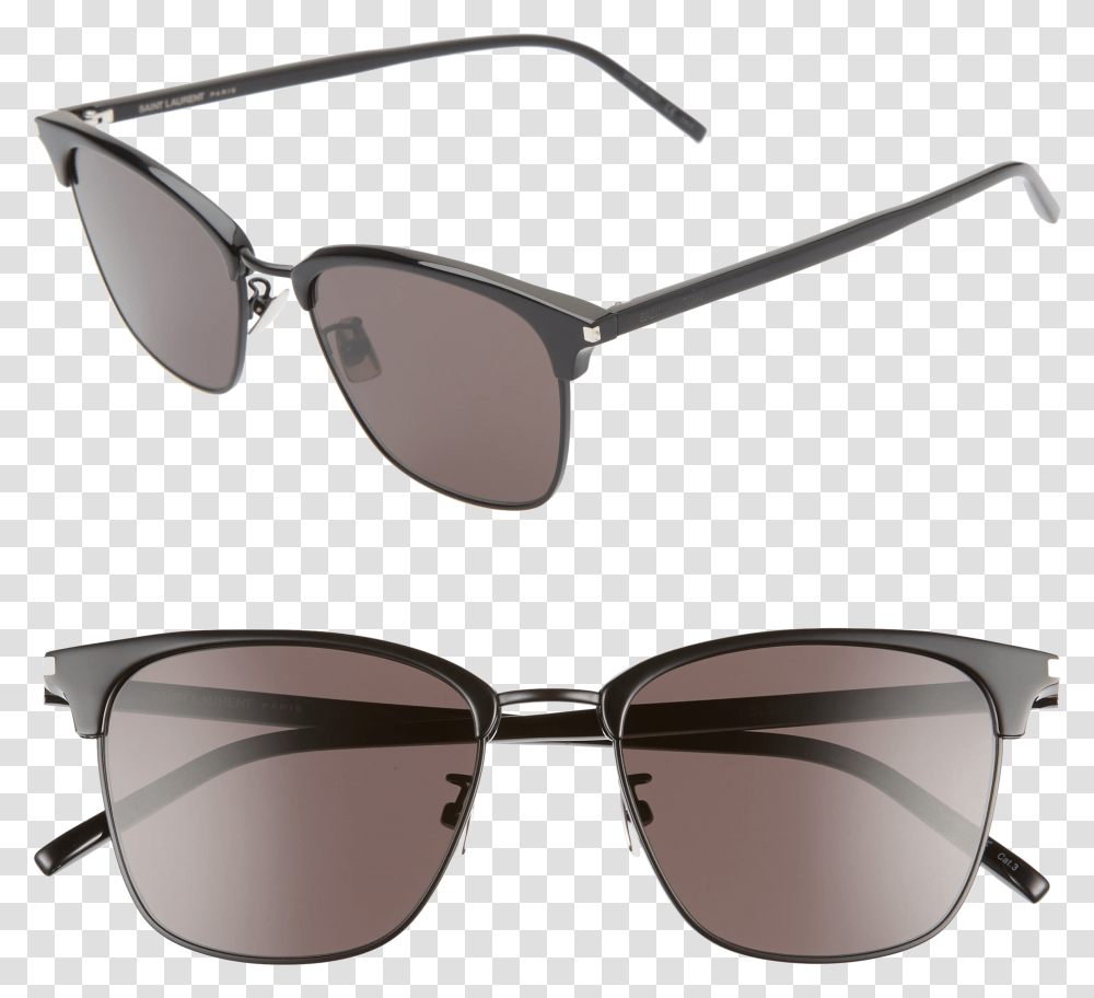 Men's St Laurent Clubmaster Sunglasses, Accessories, Accessory Transparent Png