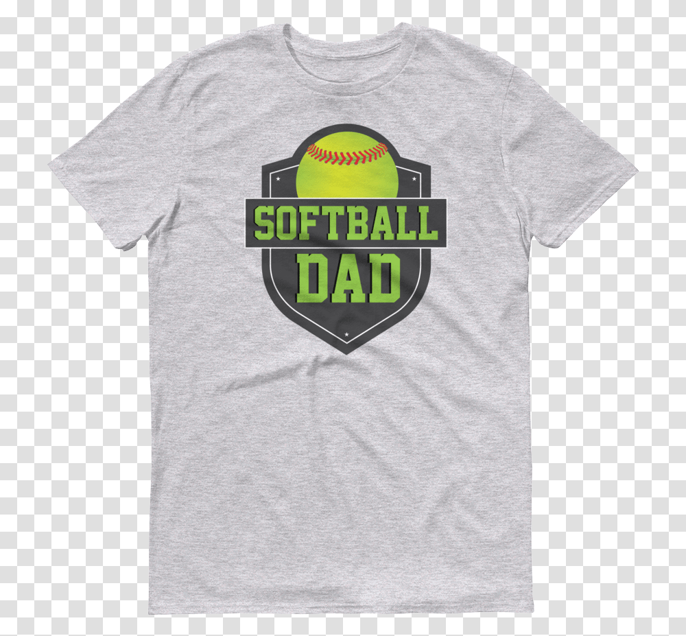 Men's T Shirt Dads Mens Tshirt College Softball, Apparel, T-Shirt Transparent Png