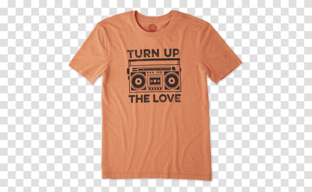 Men's Turn Up The Love Cool Tee T Shirt, Apparel, T-Shirt Transparent Png