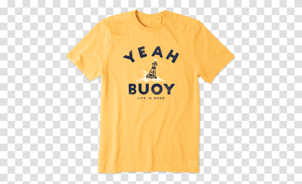 Men's Yeah Buoy Crusher Tee Oversized T Shirt Vsco, Apparel, T-Shirt, Sleeve Transparent Png