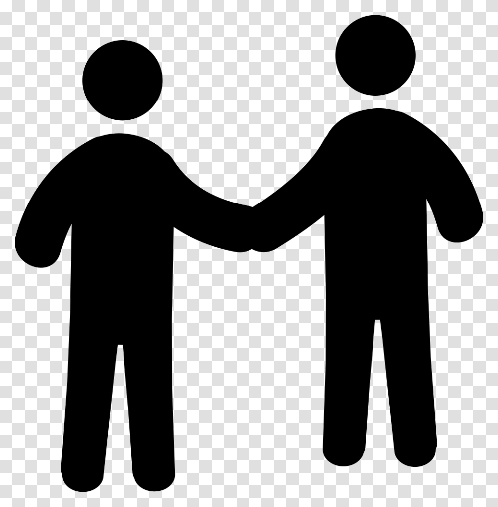Men Shaking Hands Svg Icon Free People Shaking Hands Icon, Person, Human, Prison Transparent Png