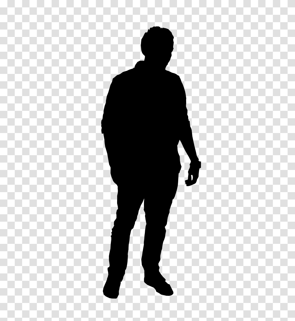 Men Silhouette Photo, Gray, World Of Warcraft Transparent Png