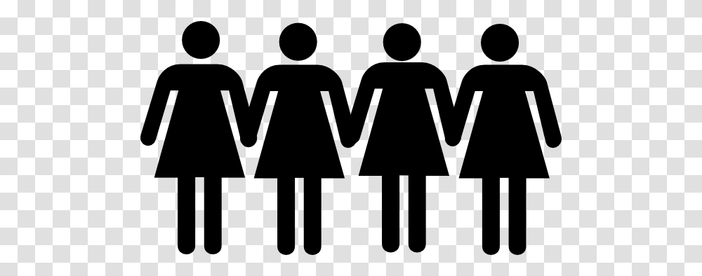 Men Women Holding Hands Large Size, Person, Human, Sign Transparent Png