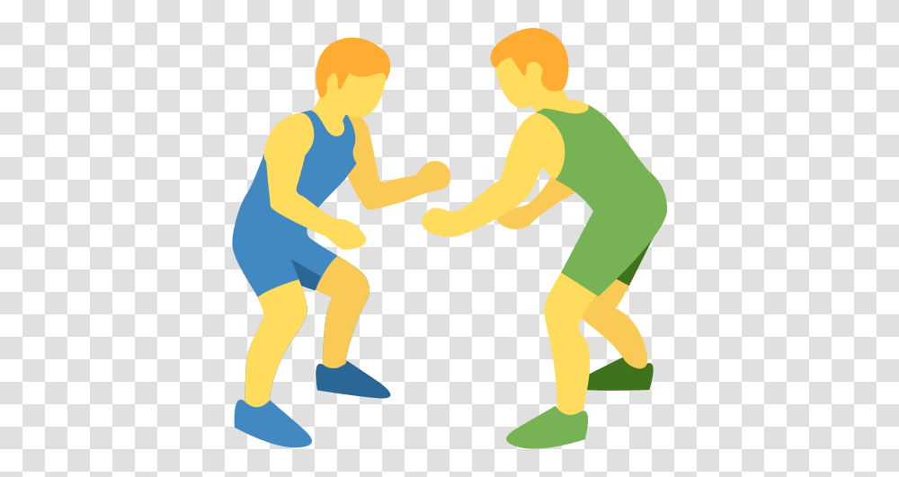 Men Wrestling Emoji Meaning With Pictures From A To Z People Wrestling Emoji, Person, Working Out, Sport, Fitness Transparent Png